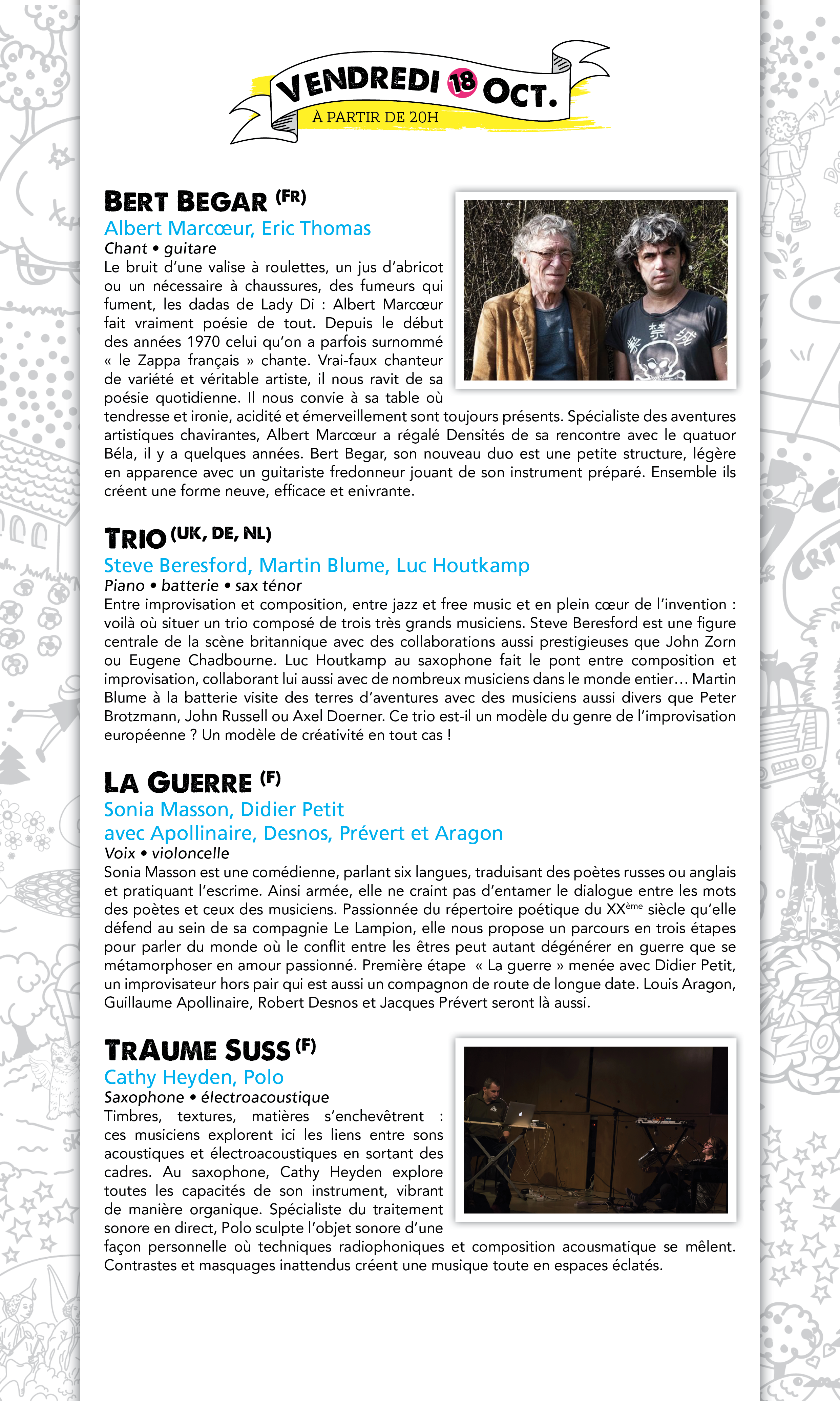 Programme Vendredi02